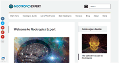 Desktop Screenshot of nootropicsexpert.com