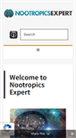 Mobile Screenshot of nootropicsexpert.com